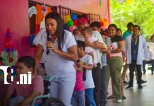Niños con discapacidad celebran su semana rodeados de inclusión y cariño en Nindirí Foto: Nindirí celebra la inclusión de niños con discapacidad/TN8