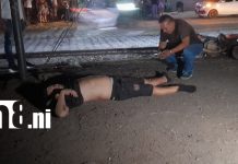 Foto: Motociclista sufre aparatoso accidente en Managua/TN8