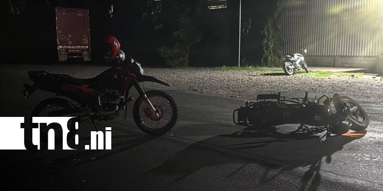 Foto: Accidente entre motocicletas deja dos lesionados en Juigalpa/TN8