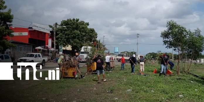 Foto:“Jugá limpio”: jornada de limpieza transforma Ciudad Belén en Managua/TN8