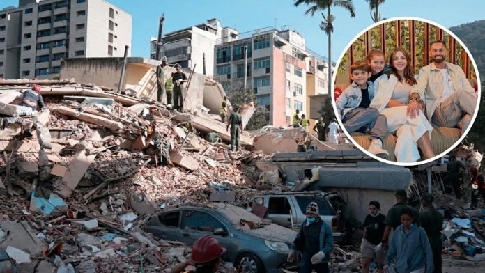 Foto: familia de Lucas trejos sigue desaparecida tras los terremotos en Venezuela/Cortesía