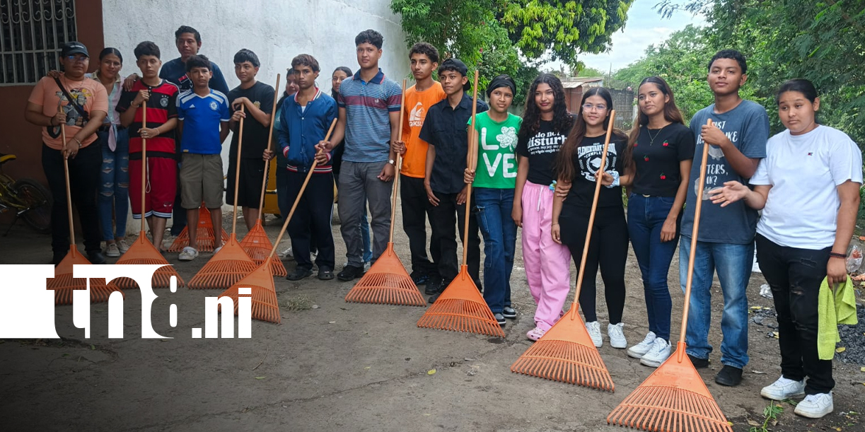 Foto:Jóvenes recuperan botadero ilegal y transforman su comunidad en Managua/TN8