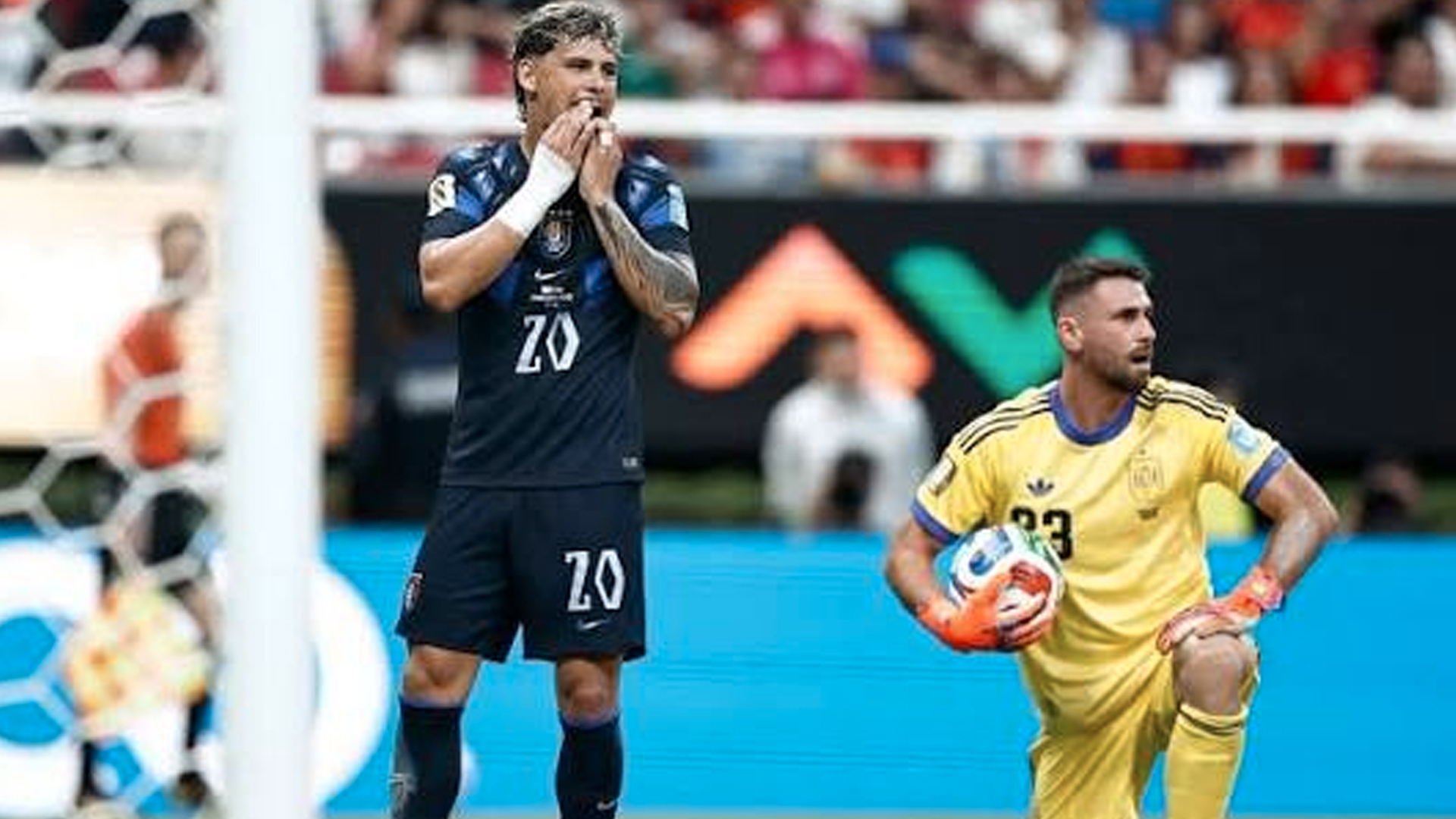 Foto: La presión de Uruguay no fue suficiente y cae antes España/Cortesía