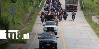 Foto: Caravanas recorren toda Nicaragua en homenaje al histórico Repliegue Táctico a Masaya/TN8