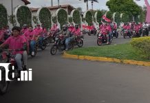 Foto: Más de 700 motociclistas del sector transporte participan en Repliegue Táctico a Masaya/TN8