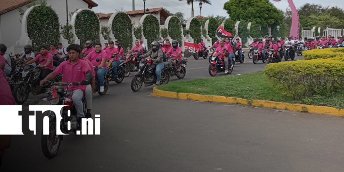 Foto: Más de 700 motociclistas del sector transporte participan en Repliegue Táctico a Masaya/TN8