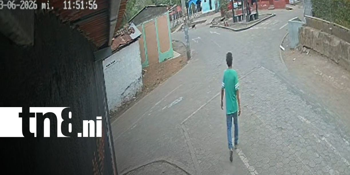 Foto: Choque entre peatón y motorizado deja lesionados en Diriamba/TN8