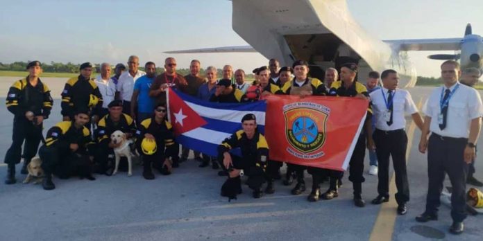 Foto:Cuba refuerza su apoyo a Venezuela tras la devastadora emergencia sísmica/Cortesía