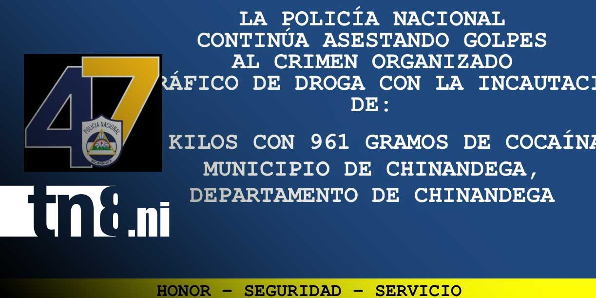 Foto: Operativo policial en Chinandega / TN8