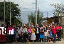 FOTO:Managua transforma el barrio Walter Ferreti con cinco cuadras nuevas de asfalto/tn8