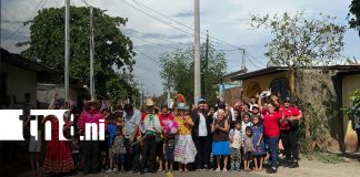 FOTO:Managua transforma el barrio Walter Ferreti con cinco cuadras nuevas de asfalto/tn8