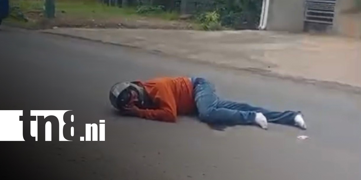 Foto: Motociclista queda grave tras violento choque en Juigalpa/TN8