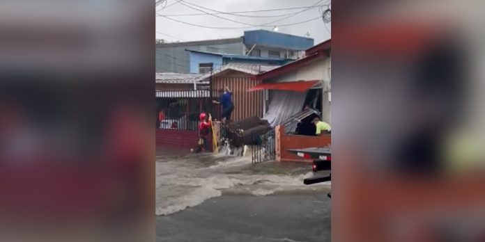 Foto: Lluvias intensas provocan caos en Liberia, Costa Rica/Cortesía