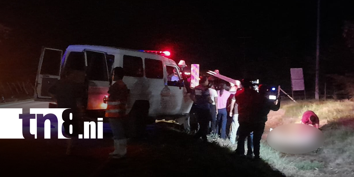 Foto: Joven muere atropellado mientras caminaba a orillas de la carretera Tismal – Malacatoya/TN8