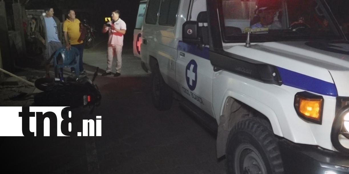 Foto: Atropello en Estelí deja a mujer con lesiones/TN8