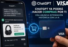 ChatGPT ya podrá hacer compras por ti: Visa anuncia una alianza histórica Foto: Visa apuesta por ChatGPT mientras crece el debate sobre los riesgos