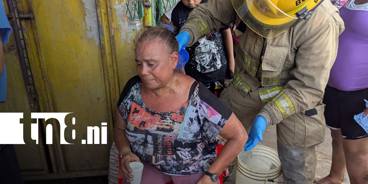 Foto:Tragedia en el Mercado Oriental: incendio consume viviendas y provoca caos/TN8
