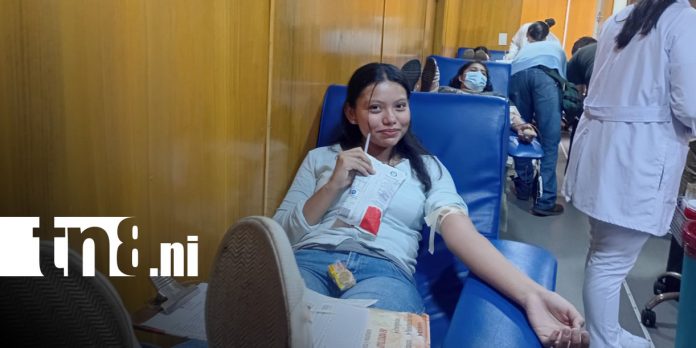 3 Foto: Universitarios de Managua impulsan donación de sangre/TN8