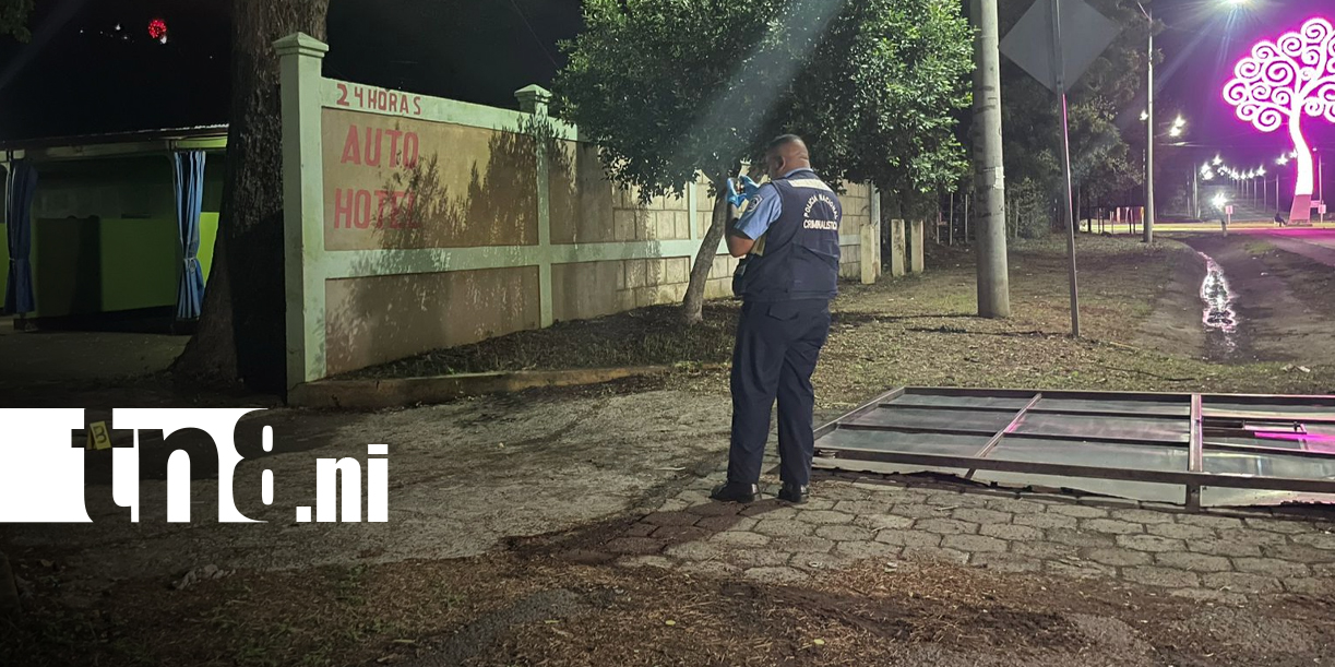 Foto: Mujer muere tras ataque dentro de auto hotel en Masaya/TN8