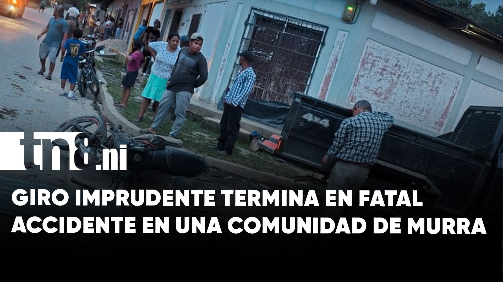 Accidente de tránsito deja un fallecido y una lesionada en Murra, Nueva ...