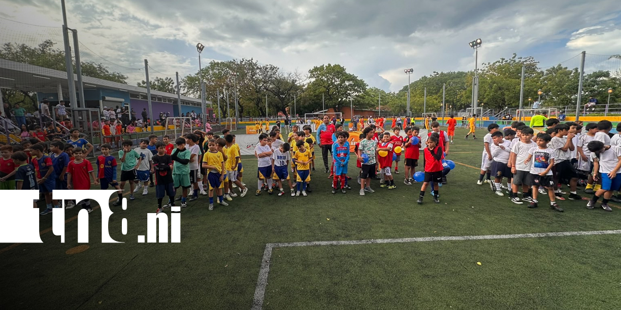 Foto: Fútbol: niños promesa disputan Mundialito en Managua/TN8