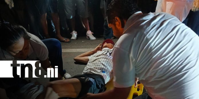 3 Foto: Joven motociclista resulta gravemente lesionado tras accidente en Nandaime/TN8