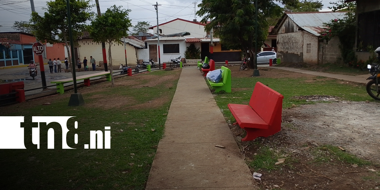 Foto: Así luce el renovado parque El Calvario en Nandaime/TN8