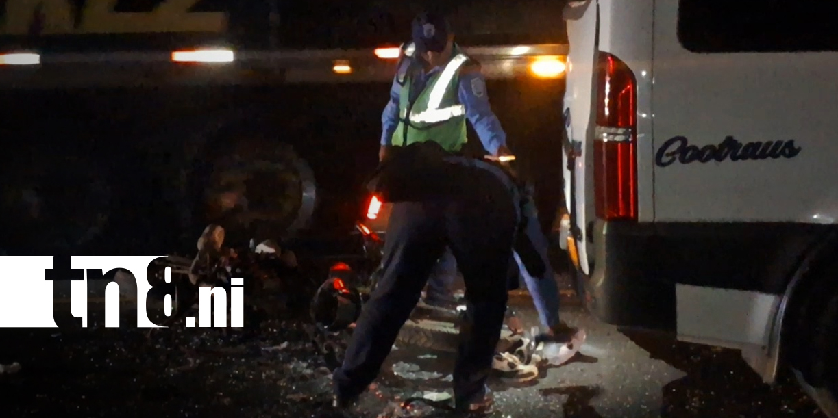 Foto: Accidente en Carazo deja motociclista gravemente herido/TN8