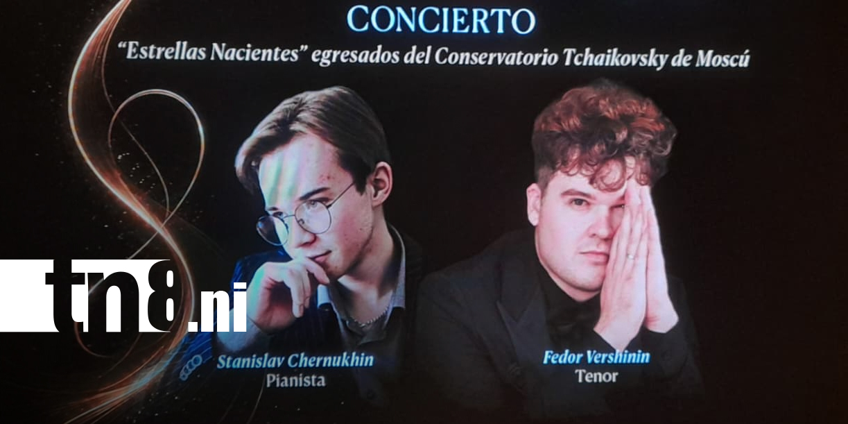 Foto: Concierto ruso cautiva a familias en el Teatro Rubén Darío/TN8