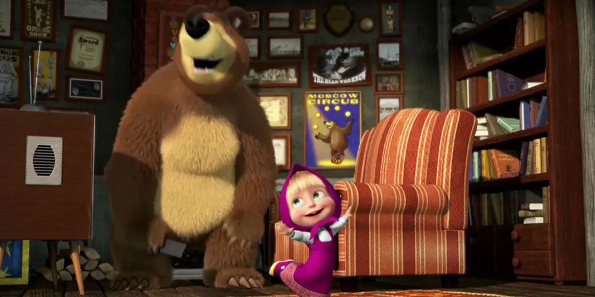 Foto: Netflix renueva “Masha y el Oso”/Cortesía