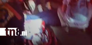 Caponera vuelca en Managua y deja varios lesionados