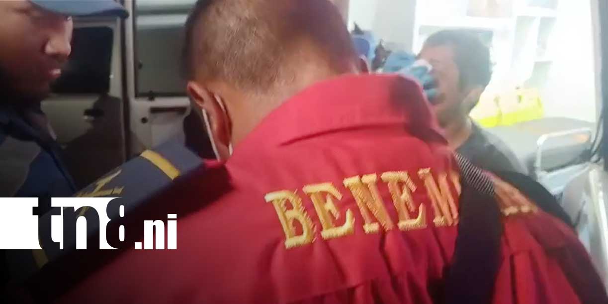 FOTO: Sujeto hiere a ciudadano de un machetazo en el barrio El Recreo de Managua/TN8