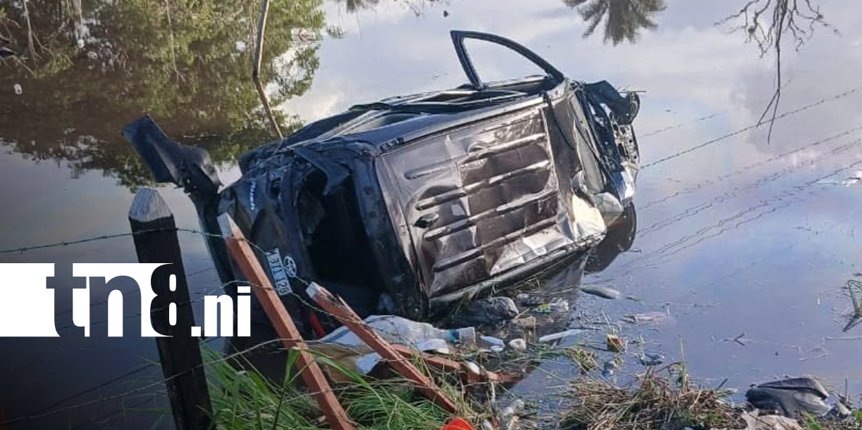 Foto: Accidente en Siuna deja dos fallecidos/TN8