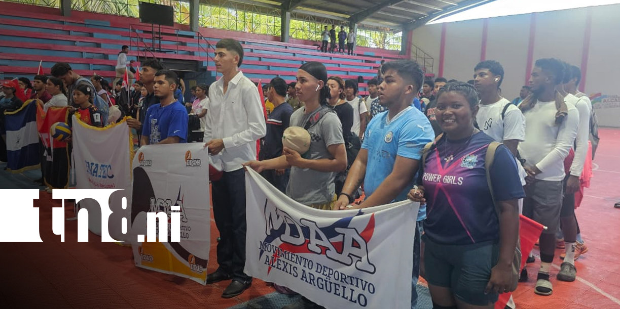 Foto:Bilwi inaugura Juegos Deportivos Regionales de Educación Técnica/TN8