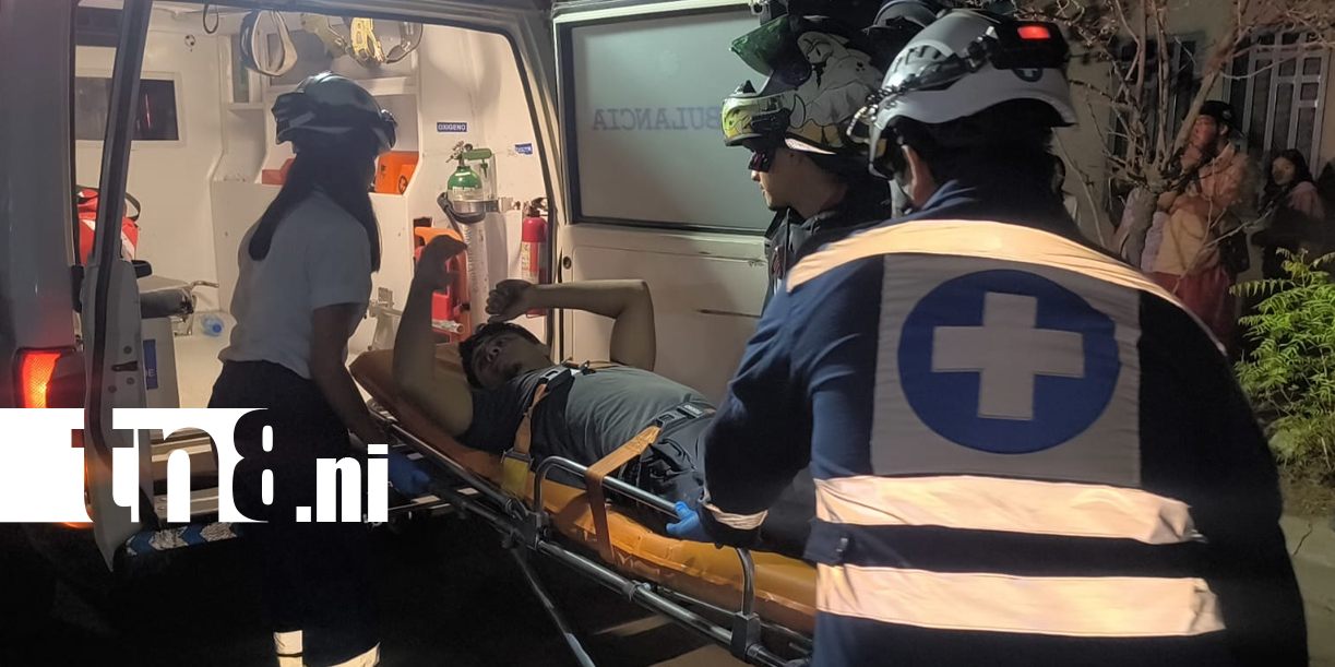 Foto: Motociclista resulta lesionado tras accidente de tránsito en Estelí/TN8