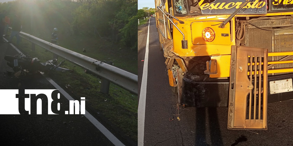 Foto: Motociclista muere en accidente en carretera León/TN8