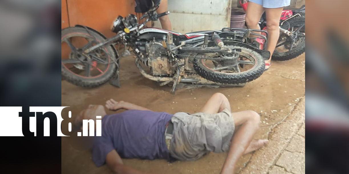 Foto: Adulto mayor lesionado en accidente en Bilwi/TN8