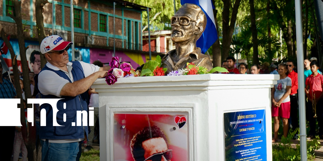 Foto: Nicaragua conmemora 90 aniversario de Carlos Fonseca/TN8