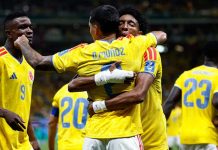 ¡Victoria colombiana! Muñoz anota el gol clave y Colombia sigue firme en el Grupo K Foto: Colombia clasifica con gol de Muñoz en el Grupo K/Cortesía