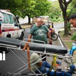 Motociclista queda con posible fractura tras choque con carretón en Managua Foto:Motociclista queda con posible fractura tras violento accidente en la Pista Suburbana de Managua/TN8