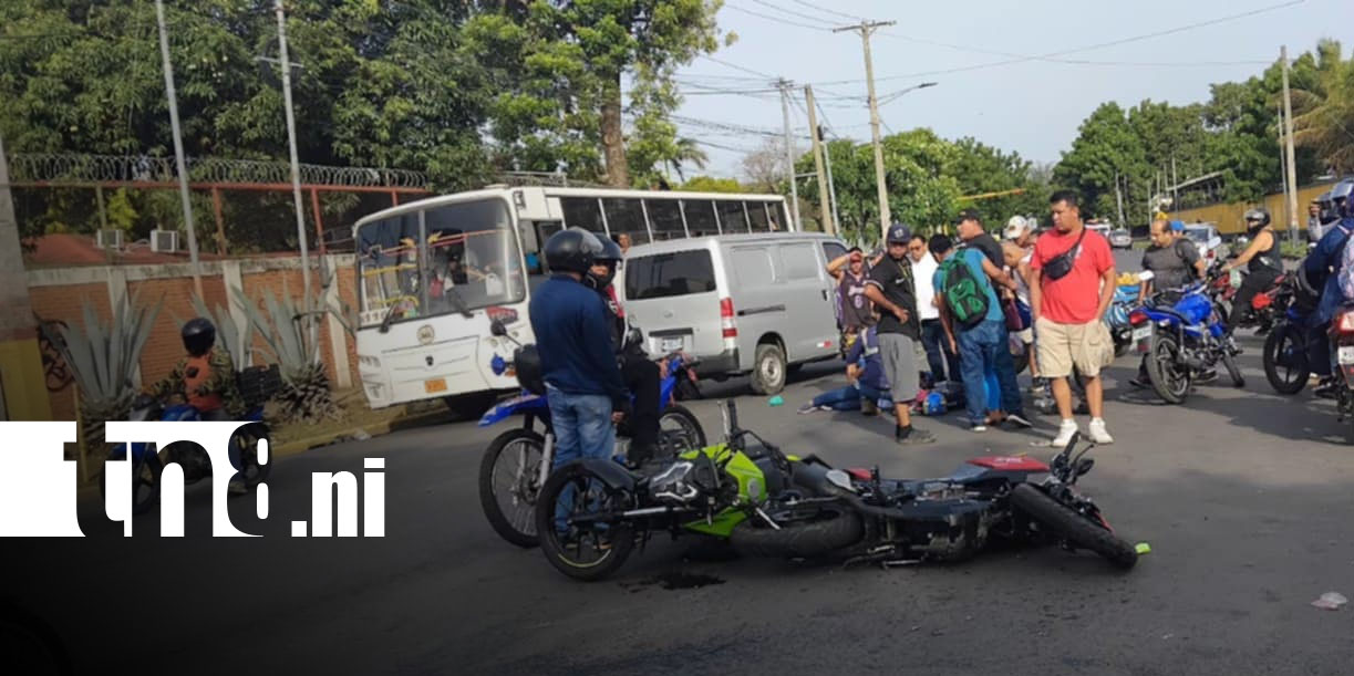Foto: Motociclistas, principales víctimas en accidentes de Managua/TN8