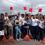 Villa Libertad se suma a campaña “Jugá Limpio” y elimina botadero ilegal en Managua Foto: Villa Libertad limpia botadero en Managua/TN8