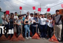Villa Libertad se suma a campaña “Jugá Limpio” y elimina botadero ilegal en Managua Foto: Villa Libertad limpia botadero en Managua/TN8