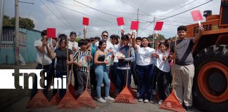 Foto: Villa Libertad limpia botadero en Managua/TN8