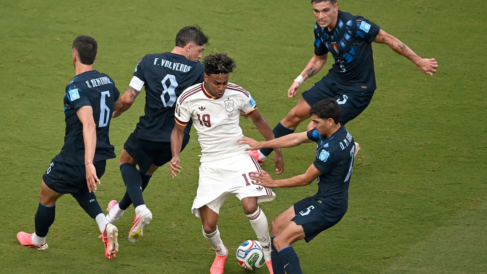 Foto: La presión de Uruguay no fue suficiente y cae antes España/Cortesía