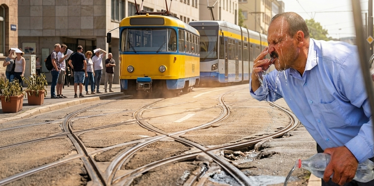 Foto: Alemania suspende tranvías por calor extremo/Cortesía