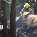 Foto: Bomberos controlan incendio en vivienda en Estelí/TN8