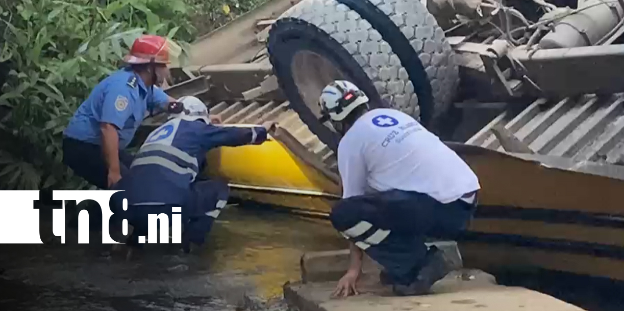 Foto: Accidente de tránsito en Boaco deja al menos 34 personas lesionadas/TN8