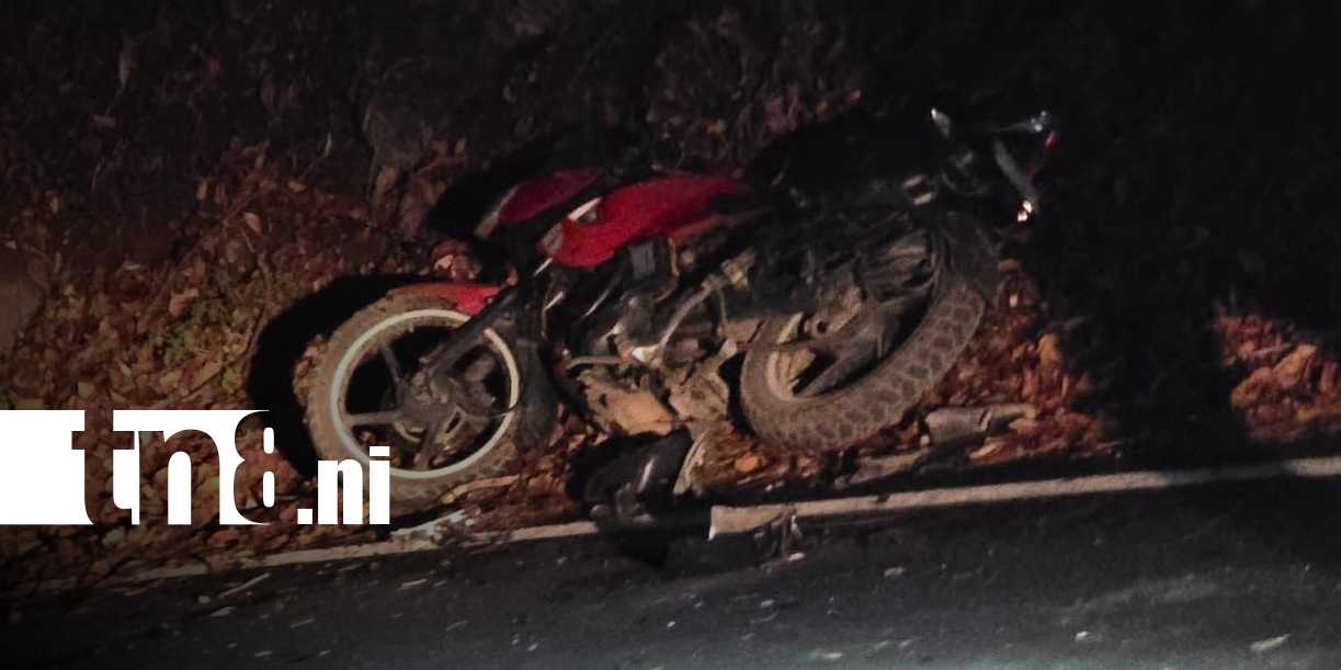 Foto: Accidente deja familia lesionada en Laguna de Apoyo/TN8