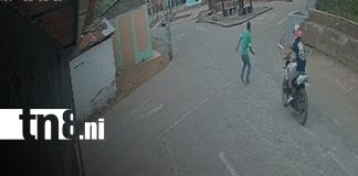 Foto: Choque entre peatón y motorizado deja lesionados en Diriamba/TN8